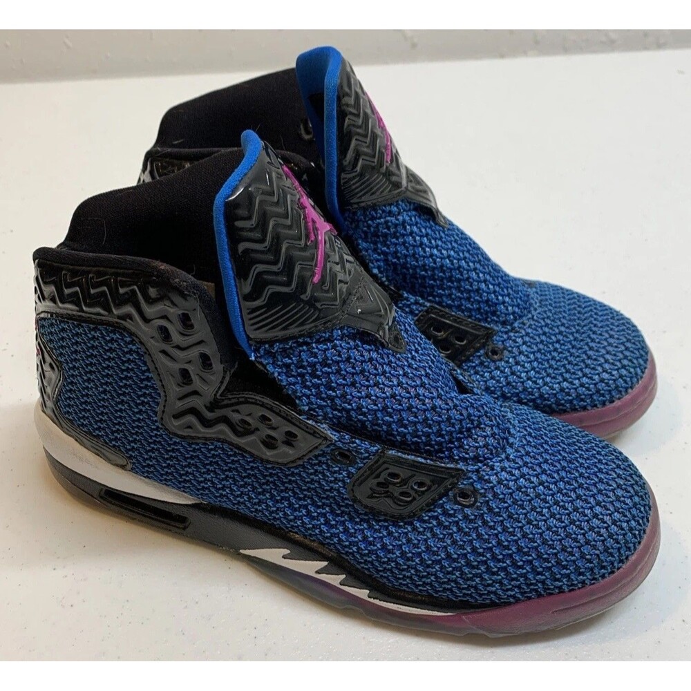 Nike Air Jordan 4Y Spike Forty BG Black Pink Blue Atomic YA DIG SHO NUFF